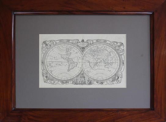 Генеральное изображение земноводного глобуса. [СПб.: Тип. при Имп. Акад. наук, 1737].